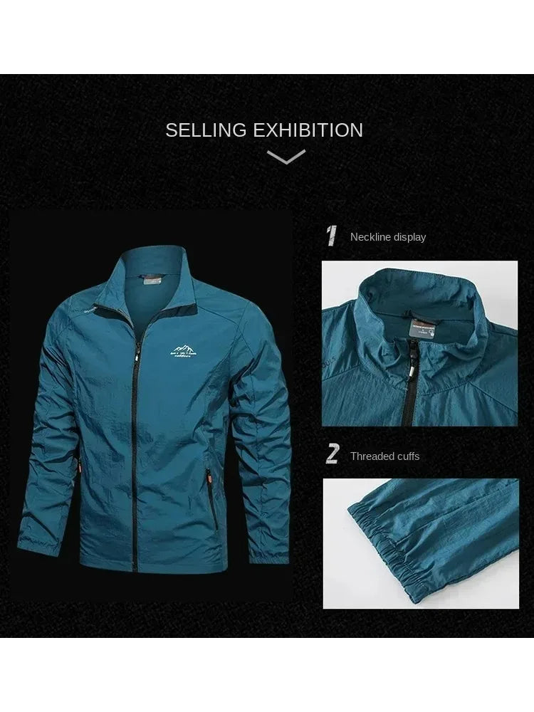 WindPro Light UV-Jacke - 2 Taschen, leicht, atmungsaktiv