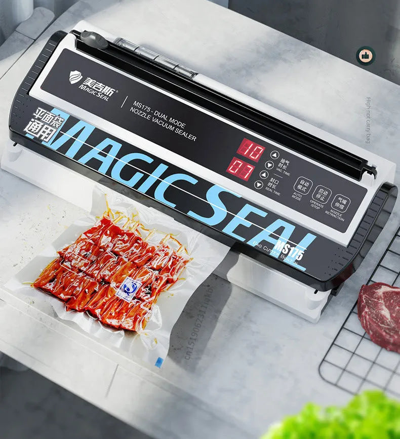 Senior Elektrische Vakuum Versiegelung Verpackungsmaschine Für Heim Küche Für Versiegelung Frisch Verpackungsmaschine Für Lebensmittel Konservierung MS175