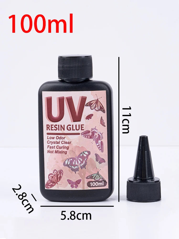 Choice UV Kleber Kristallklar - 100ml 250ml Schnellhärtend
