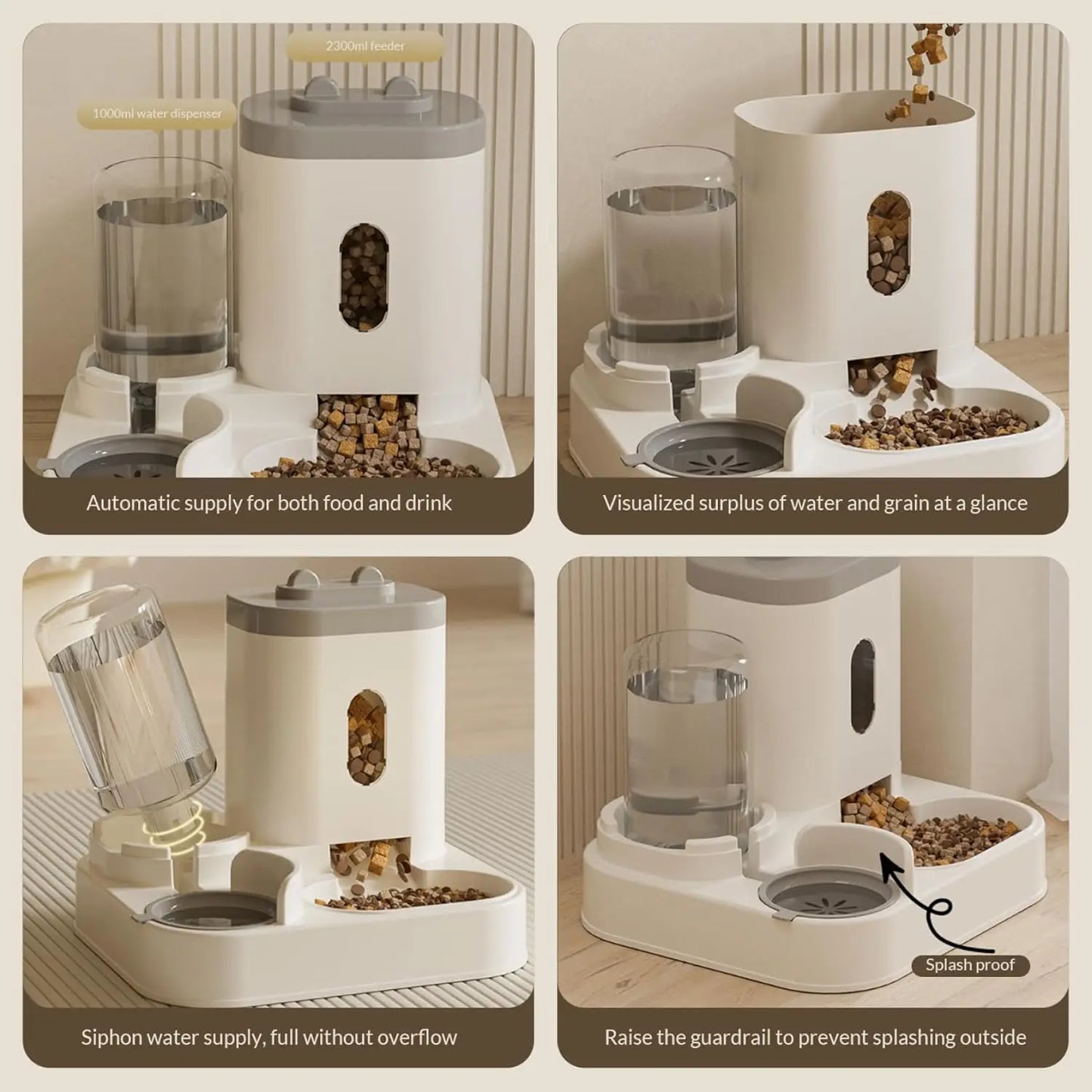 Futterautomat 2025: Smart-Pet Food-Dispenser - Automatic Cat Collection