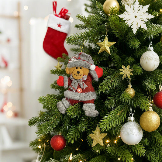 Choice Schneemann Anhänger - Klein Kunststoff 4er Set