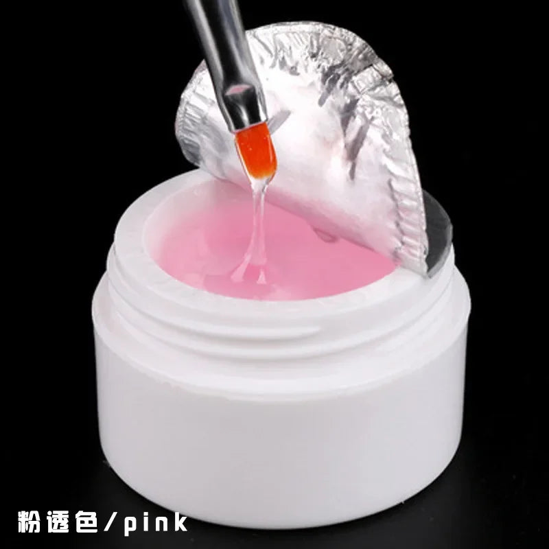 MOONBIFFY HW538 UV Builder Gel - Transparent Rosa 15ml