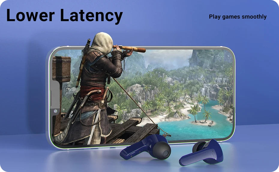 Căști de gaming 2025 - ACEFAST T6 TWS Bluetooth 5.0 Sport Intraauriculare