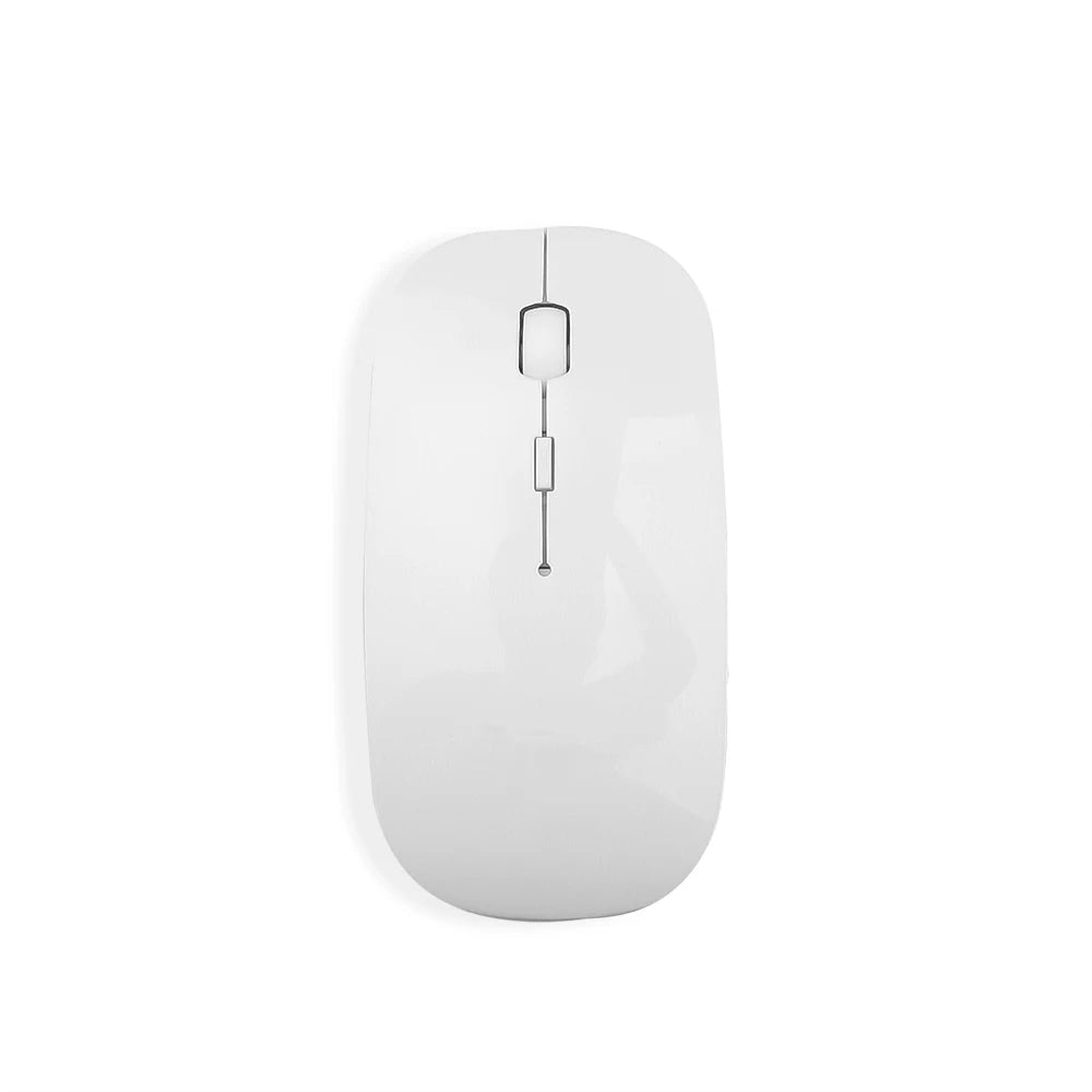 Slim Wireless Mouse 2.4GHz Optical Mice 1600DPI USB Receiver Gamer Office Thin Mouse Ergonomic Design Mice For PC Laptop Desktop