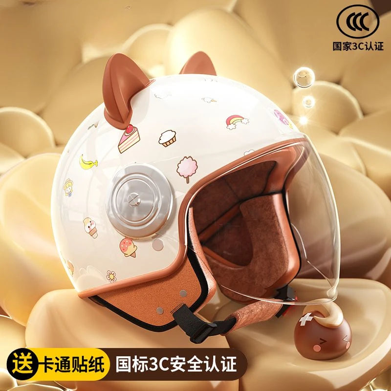 KidsSafe Helm Cartoon Schutz Fahrrad - ABS 55-60cm 1000g