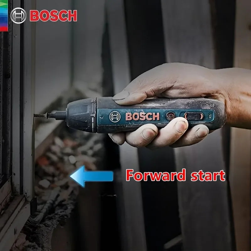 Bosch GO 3 /GO2 Cordless Screwdriver 3.6V Rechargeable Electric Screw Driver Multi-Function Drill Repairing Power Tools Kit GO 2