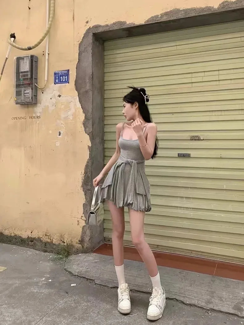 Croială în talie cu stil Choice Pure Desire - Poliester până la genunchi