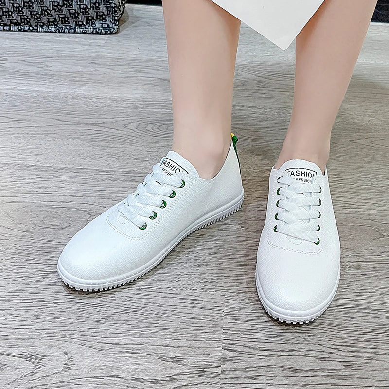 Women Shoes Summer 2024 Spring Women White Casual Shoes Breathable Flats Fashion Breathable Women Sneakers