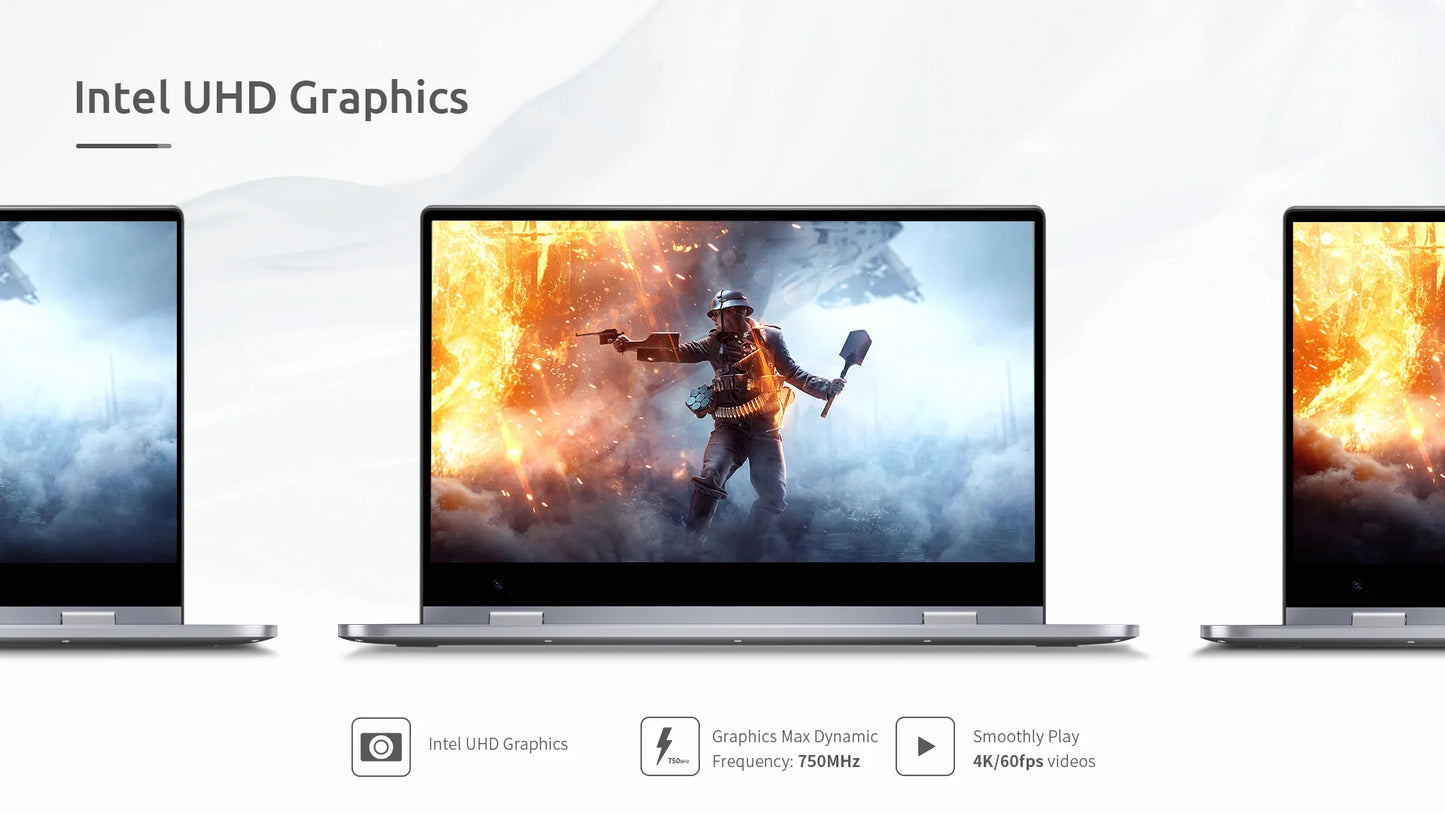 BMAX Y14 Touchscreen - 16GB RAM, Intel N100, 14 Zoll