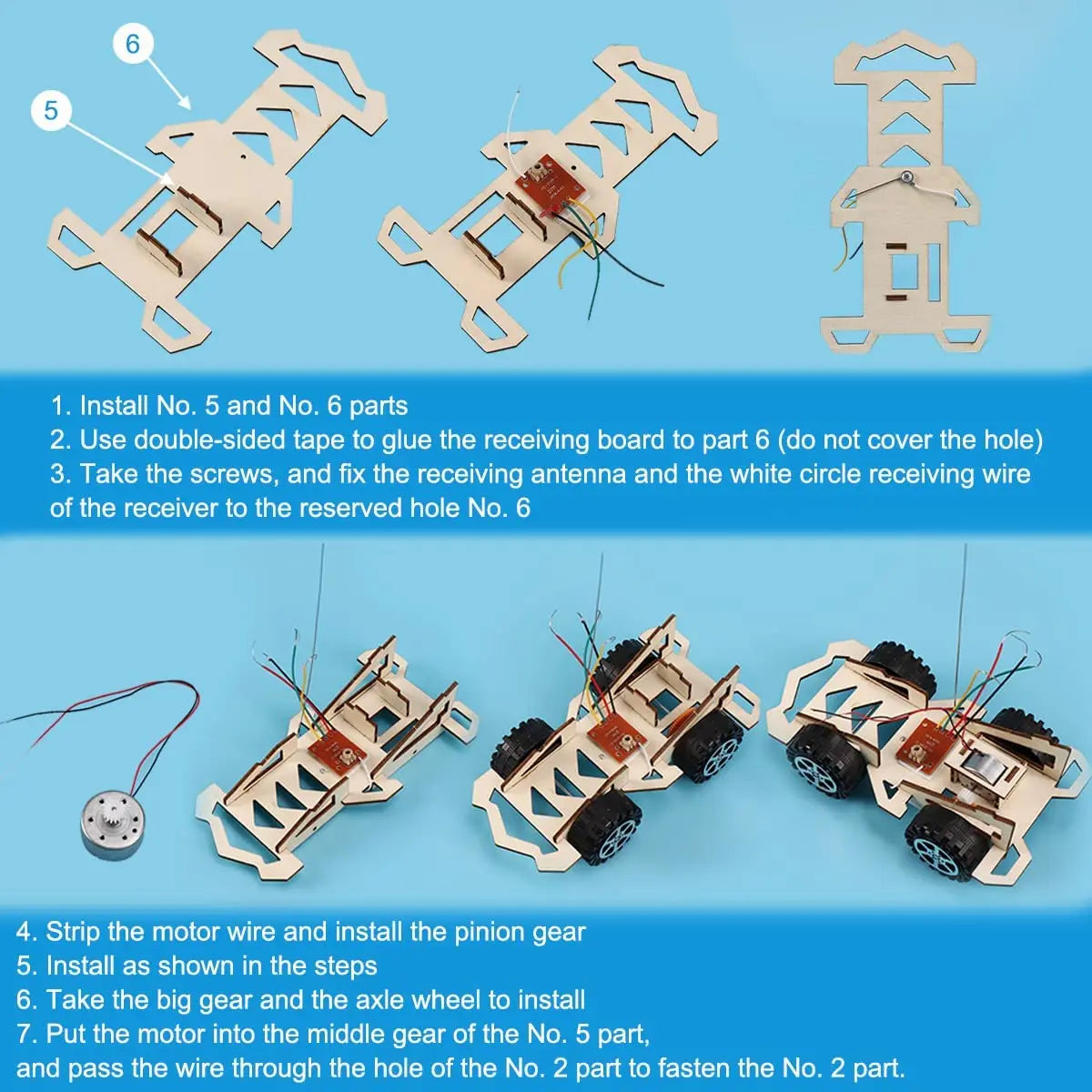 DIY-Holz-Rennwagen 2025: RC Elektrisch Selbstbau - Technology Innovation Collection