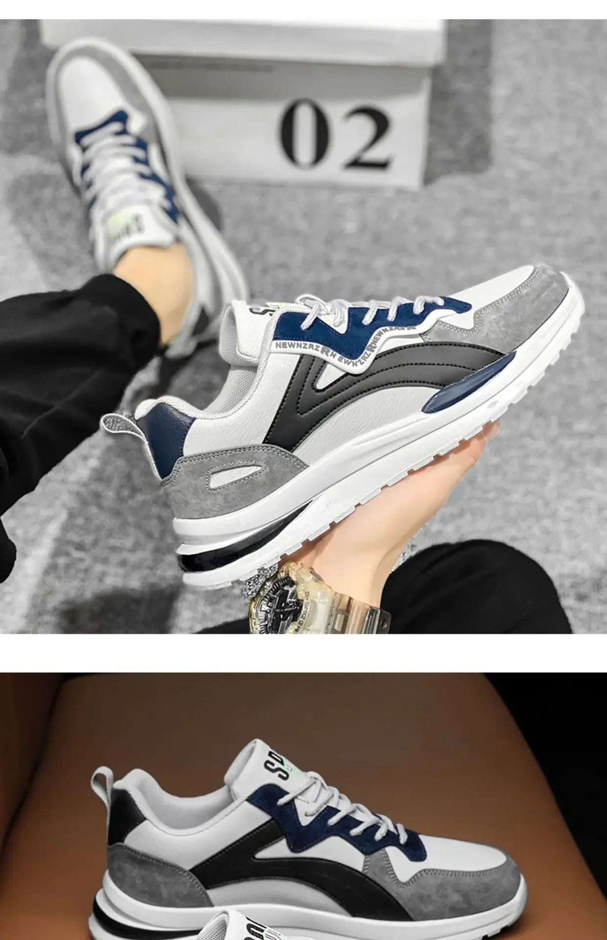 Men Sneakers 2024 Flat Breathable Sneakers Male Comfort Training Shoes Running Sneakers Shoes For Men Walk Sports Shoes