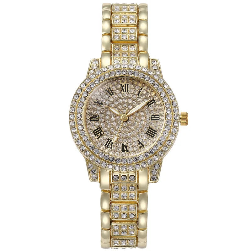Luxus-Diamant-Stahl-Watches-Bracelet-Ladies-Quartz-Watch-Rose-Gold-Womens-Wristwatch-Shiny-Crystal-Reloj-Mujer