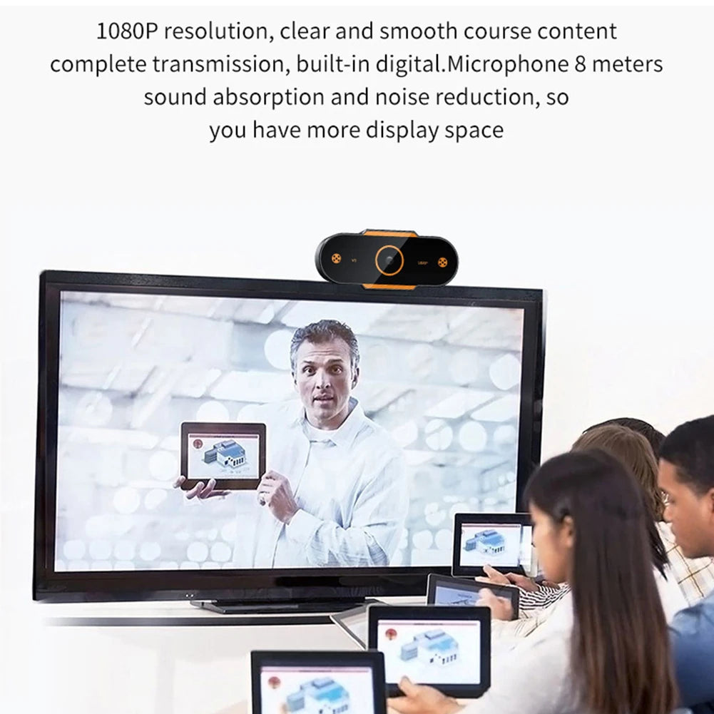 Fanmuran Webcam USB 4K - CMOS Sensor, 480P, Mikrofon