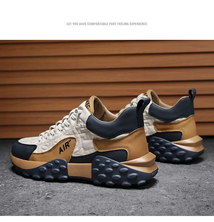 Men Shoes  Cross Border Platform Rubber Men's Sneaker Summer Men Sneakers Non-Slip Male Tennis Shoes Gym Running Sports Shoes