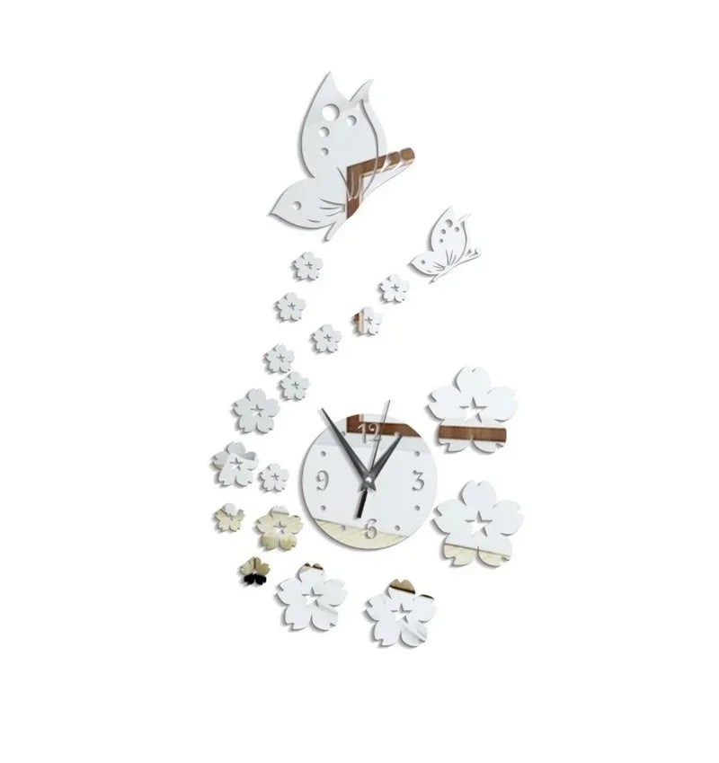 Hign Concerned OLZ0958 Spiegeluhr - 3D Acryl Ø45cm