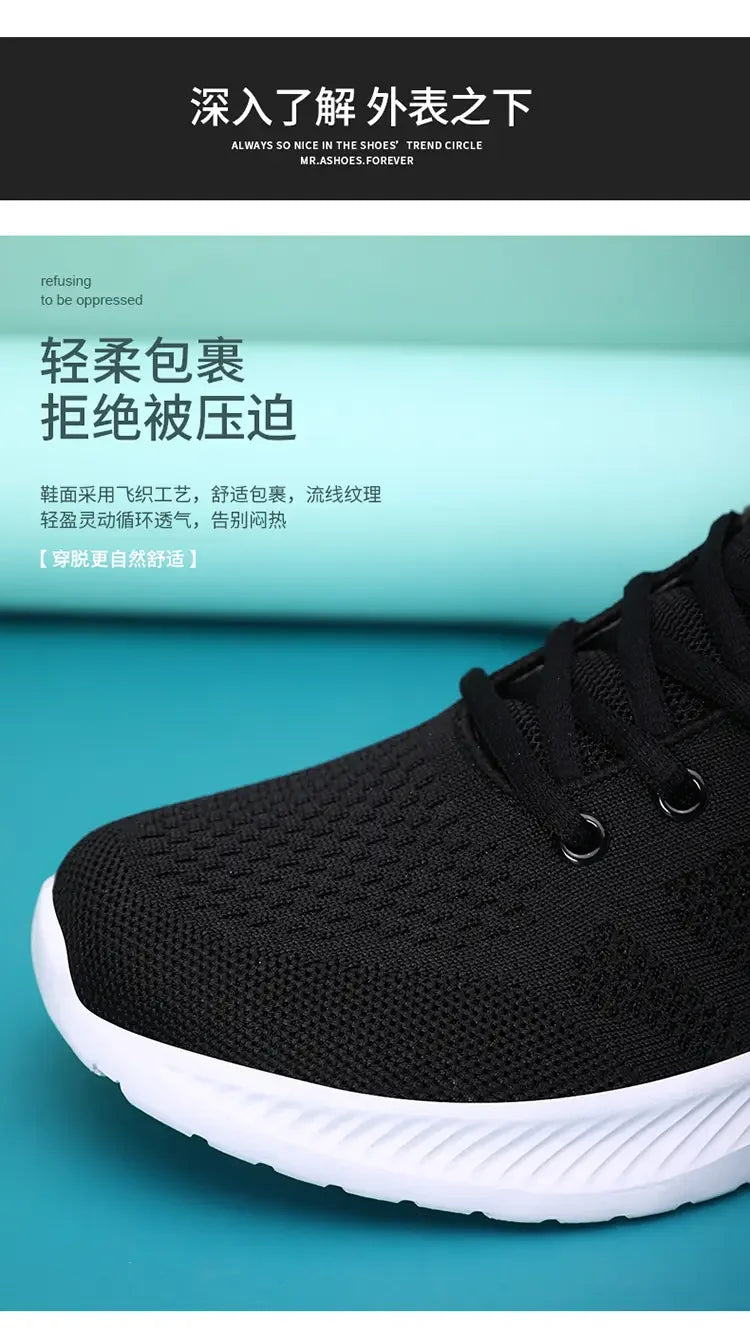 Sneakers for Mens 2023 Man Running Sport Shoes Summer New Mesh Sneakers for Man's Outdoor Lightweight Fitness Tennis Zapatillas