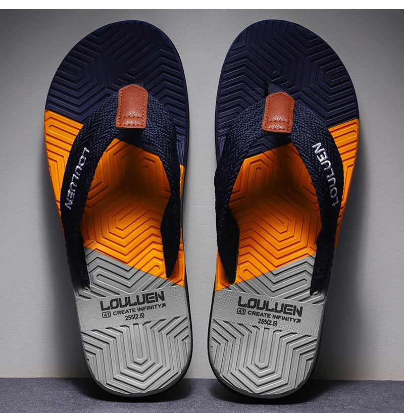 Hohe Qualität Heißer Verkauf Männer Flip Flops Sommer Strand Flip Flops Männer Mode Atmungsaktiv Casual Strand Männer Hausschuhe Sommer Outdoor