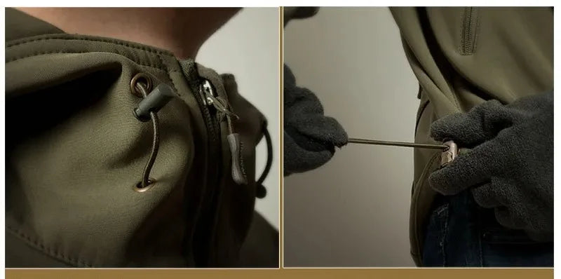 QB Aristocratic Sharkskin-Shell - Groesse M-XL Wasserdicht