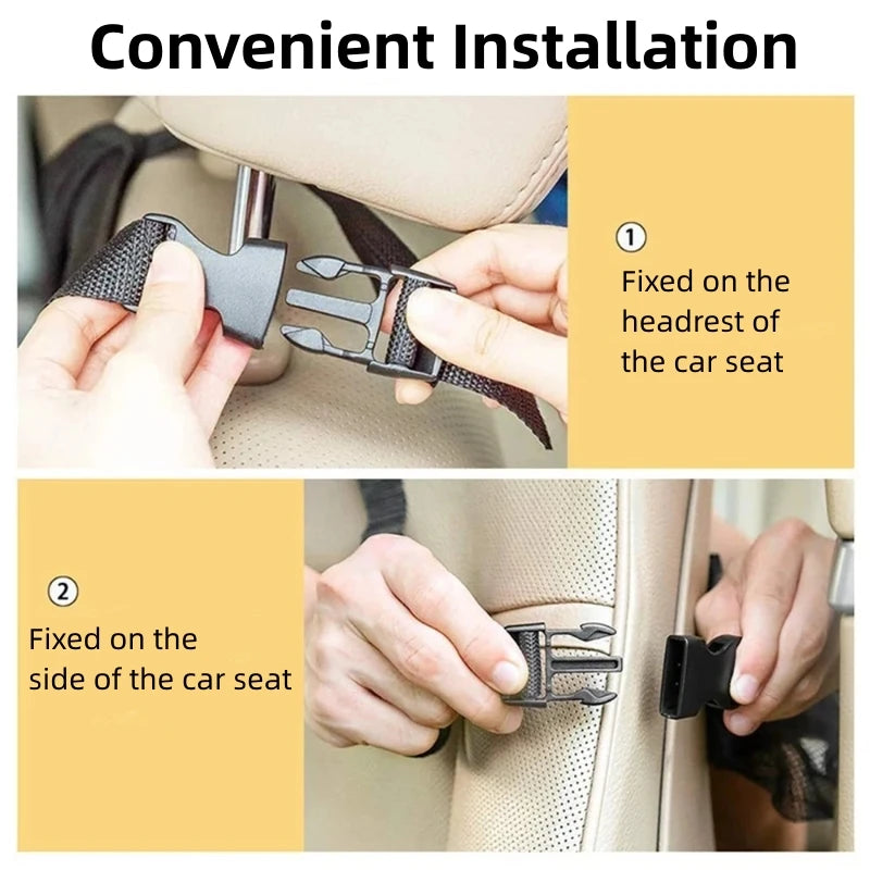 Organizator de depozitare pentru bancheta din spate a mașinii, geantă cu suport pliabil pentru tabletă, cutie de șervețele, organizator universal pentru bancheta din spate a mașinii