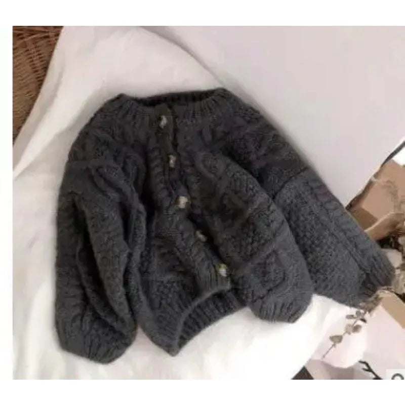 KidsMode Strickpullover Kurz - Unisex 1-7 Gr.92-128