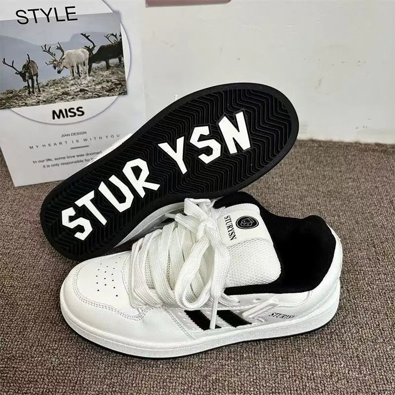 Skate Sneakers Man's New Man Skateboard Bread Shoes Retro National Trend Sport Shoe Wind Board Women Sneaker Y2k