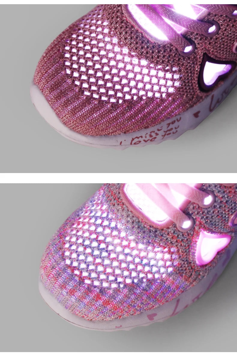 Mädchen Casual Schuhe 2025 - Leicht Mesh Sneakers Kinder Sommer - Frühling Herbst Tenis Süß Sport Cartoon Weiblich Laufen Socken Schuhe