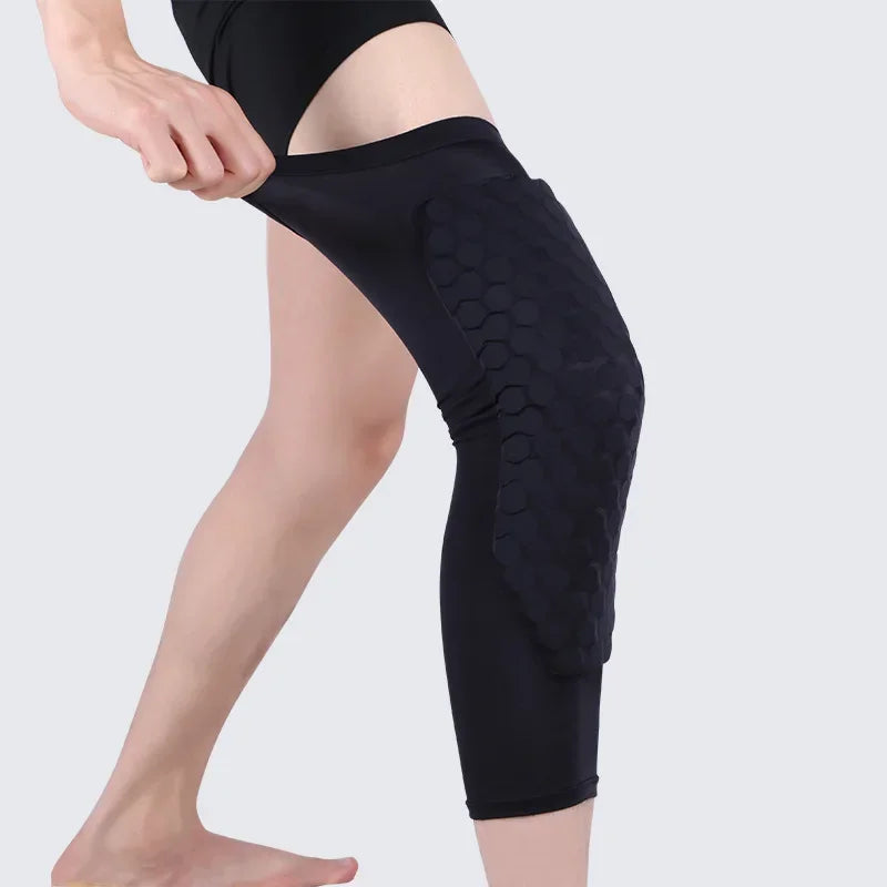 QUESHARK EE452 Atmungsaktive Knieschützer - 2 Stück Uni