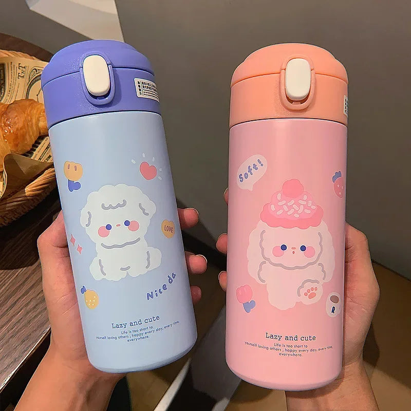 SMHXIANGQIANJIN Thermosflasche Vakuum - 380ml Edelstahl