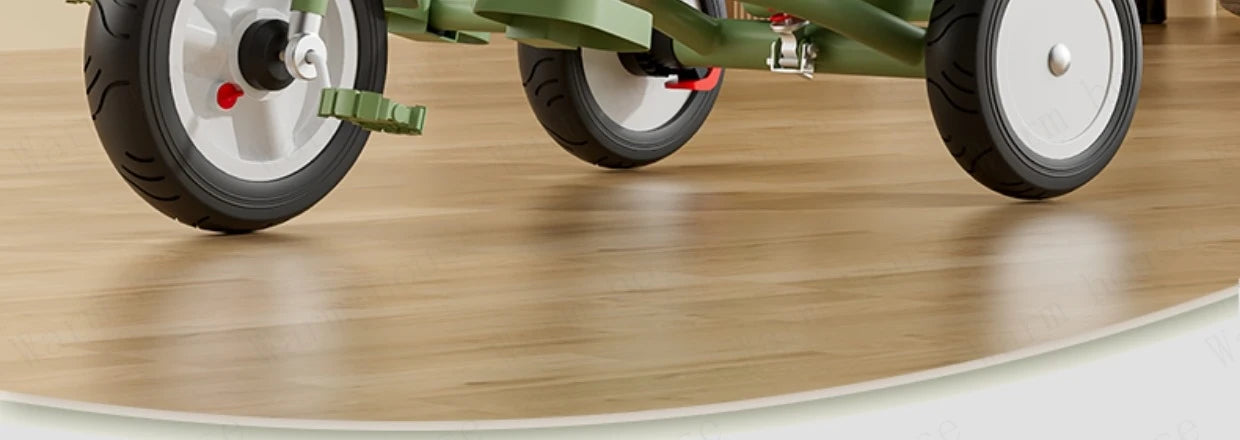 Neues Kindertrikot, Recliner und Sitzender Foldable Portable Stroller, 1-6 Jahre Alt Multifunktionales Kinderfahrrad