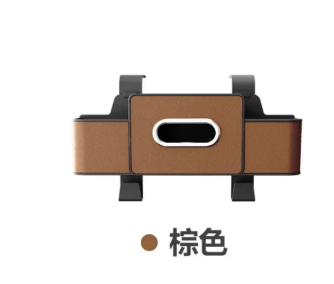 Scaun auto spate banchetă piele multifuncțională cutie de depozitare cutie de șervețele auto geantă de depozitare suport pentru pahare de apă cu cârlig cutie de depozitare