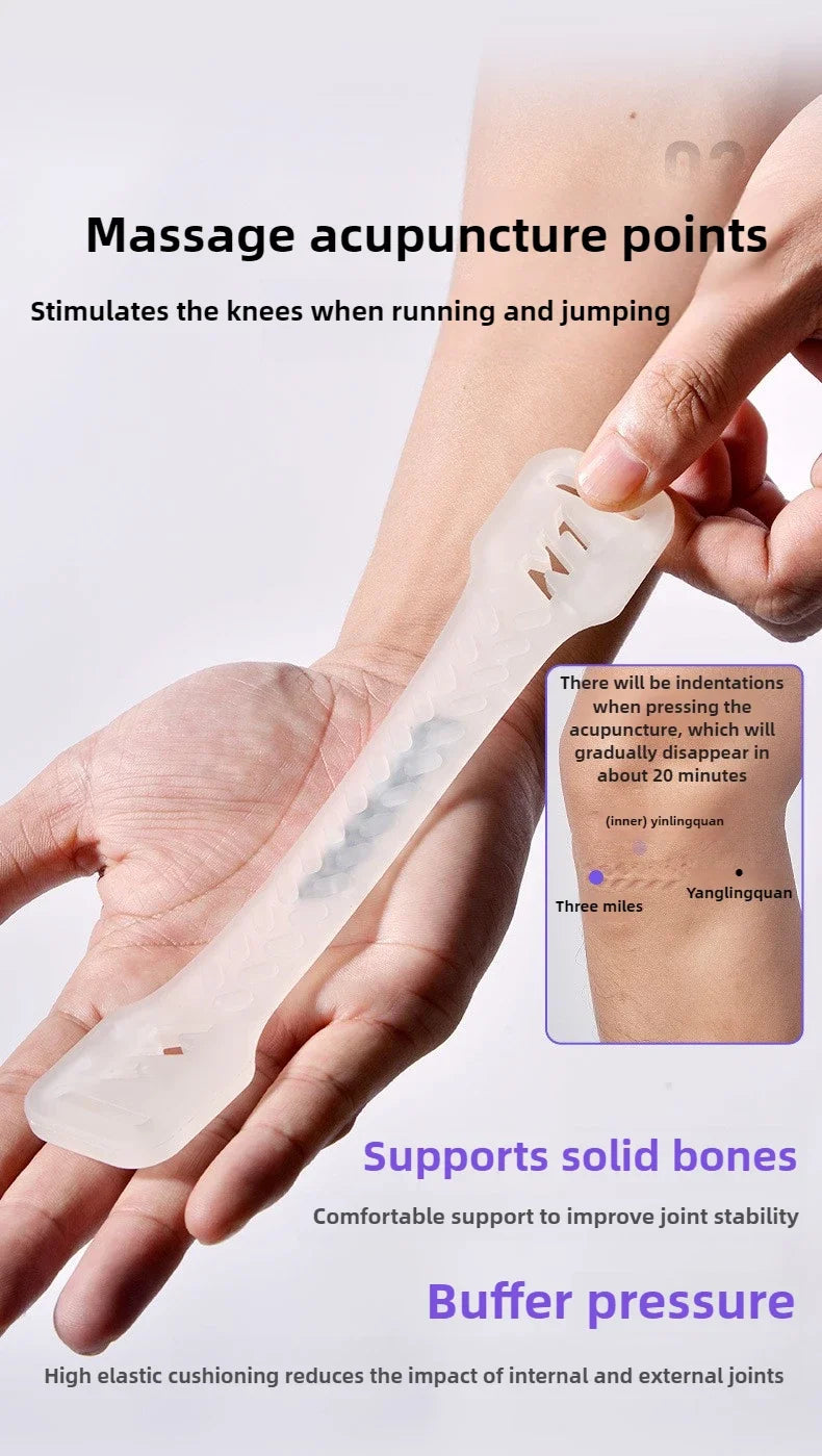 FUYAOZHISHANG Patellaband Knieprotektor - PVC Verstellbar M