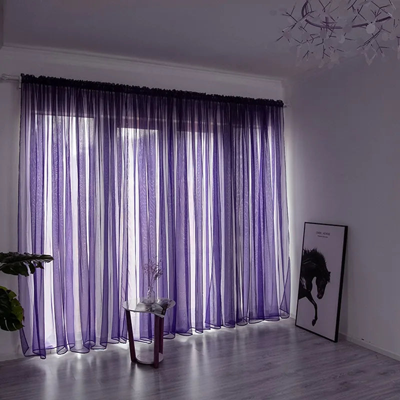 Zhejiang Vorhang Transparent - 100x200cm Polyester 1Stk