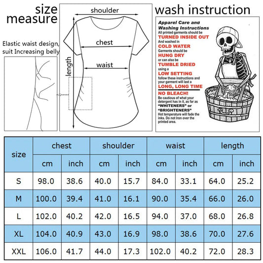 Cartoon Ball Umstandsmode 2025 - Kurze Ärmel T-Shirt Sommer Frauen Schwangerschaft - Hot Stillen Bedruckt Schwangere Tops Tee