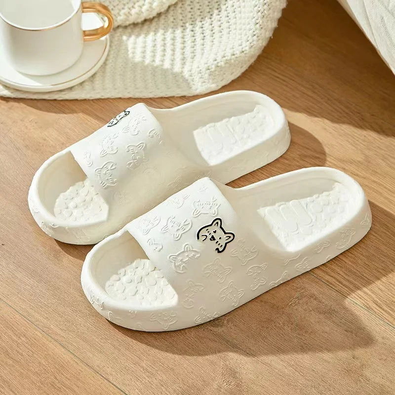 Frauen Sommer EVA Hausschuhe Innen Heim Bad Rutschfest Weich Breit Komfort Paar Hausschuhe Unisex Outdoor Strand Flip Flops Männer Slides