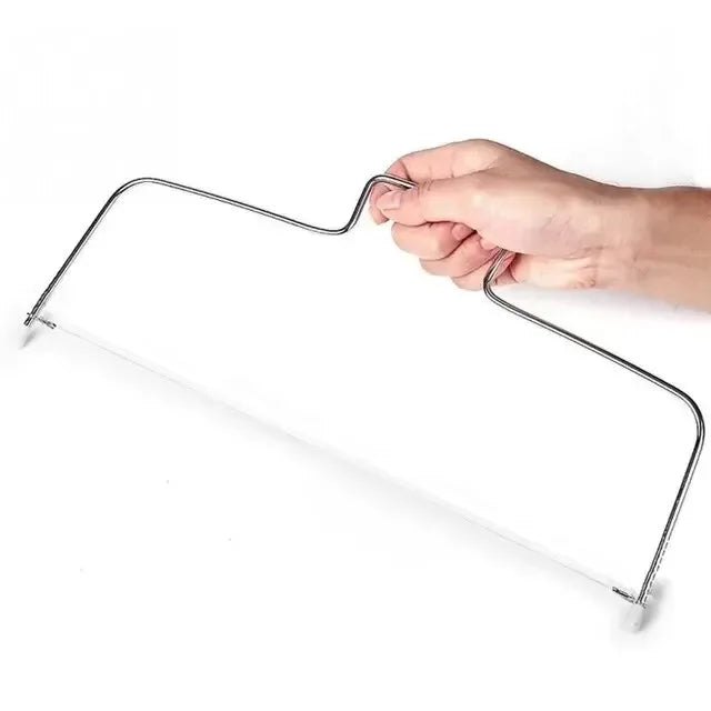 Other Höhenverstellbarer Torten Schneider - Edelstahl 30cm - Golden Bridge Store