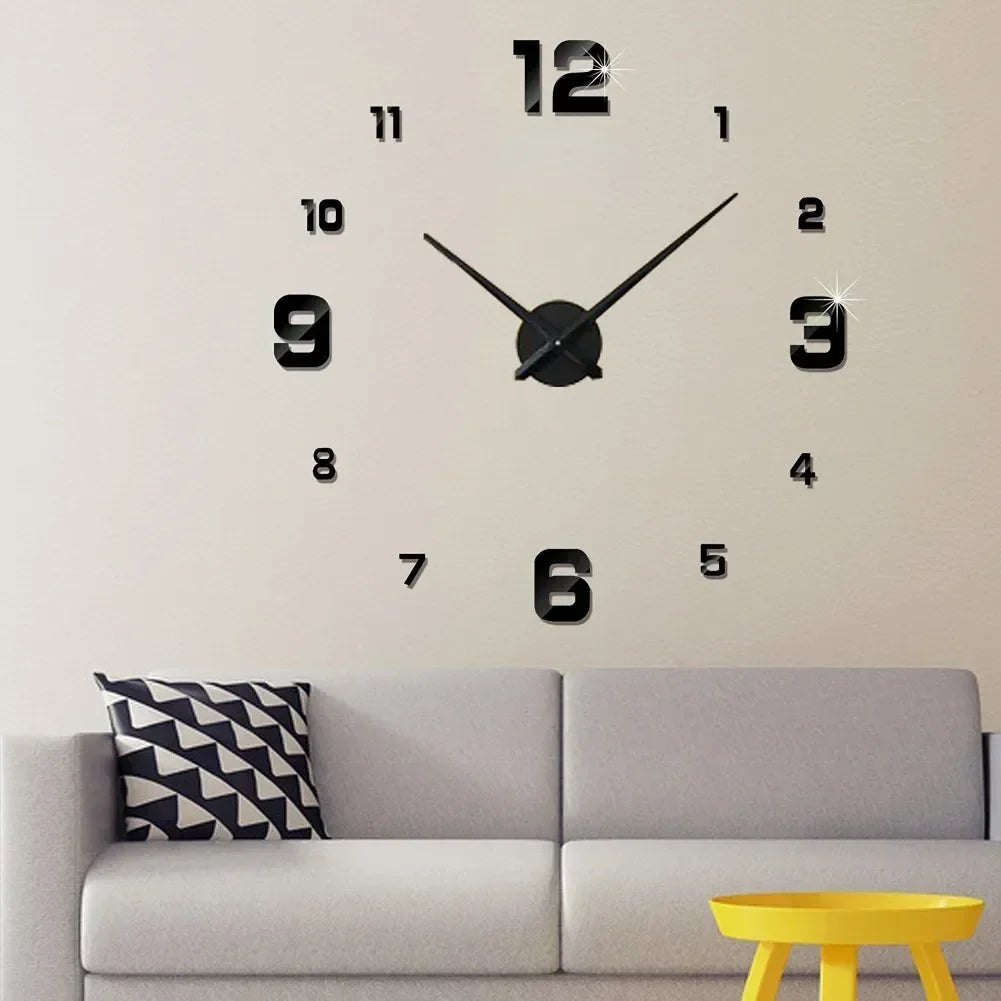 Choice Quartz Wanduhr Modern - Acryl Leise Groß 60cm