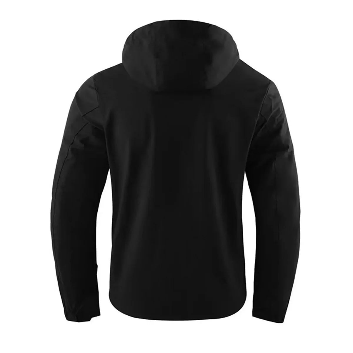Fujian Hoodie Mehrtaschen - Polyester, Übergröße, leicht