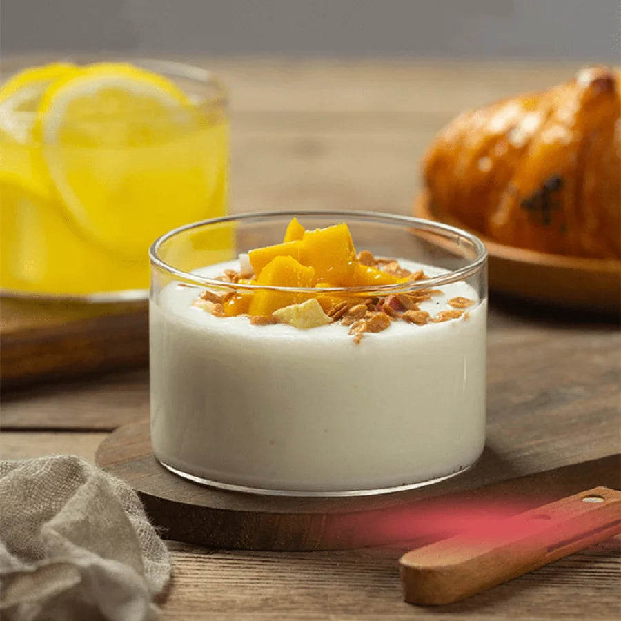 Glas-Dessertschalen 2025: 2er-Set Fruit-Theme Round - Serving Cups Collection