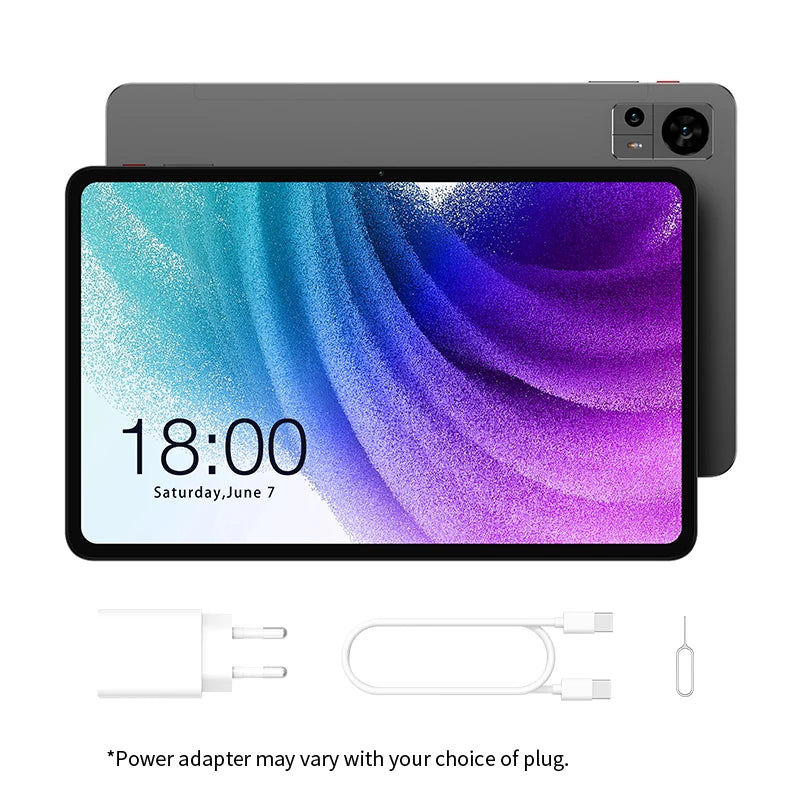 Odea S11, 11 inch TDD, 8000Mah, tabletă Android 14 (expansiune 6Gb+10Gb), 16Gb RAM, 256Gb ROM, rezoluție 1920X1200 IPS, Unisoc T606, 8 nuclee, Mali-G57, 4G LTE, Wifi, GPS, 2 sloturi SIM + 1 slot pentru telefon, Widevine L1 pentru Netflix.