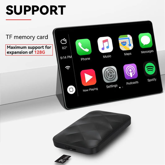 Acodo 3 în 1 CarPlay AI Box - 32 GB 5V Alimentare Compact USB