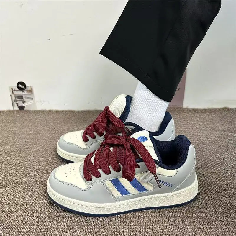 Skate Sneakers Man's New Man Skateboard Bread Shoes Retro National Trend Sport Shoe Wind Board Women Sneaker Y2k