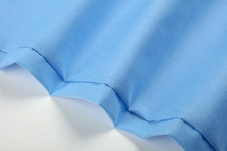 Suit Set Einfarbig Blusenhose Rundhals - Polyester Größe L