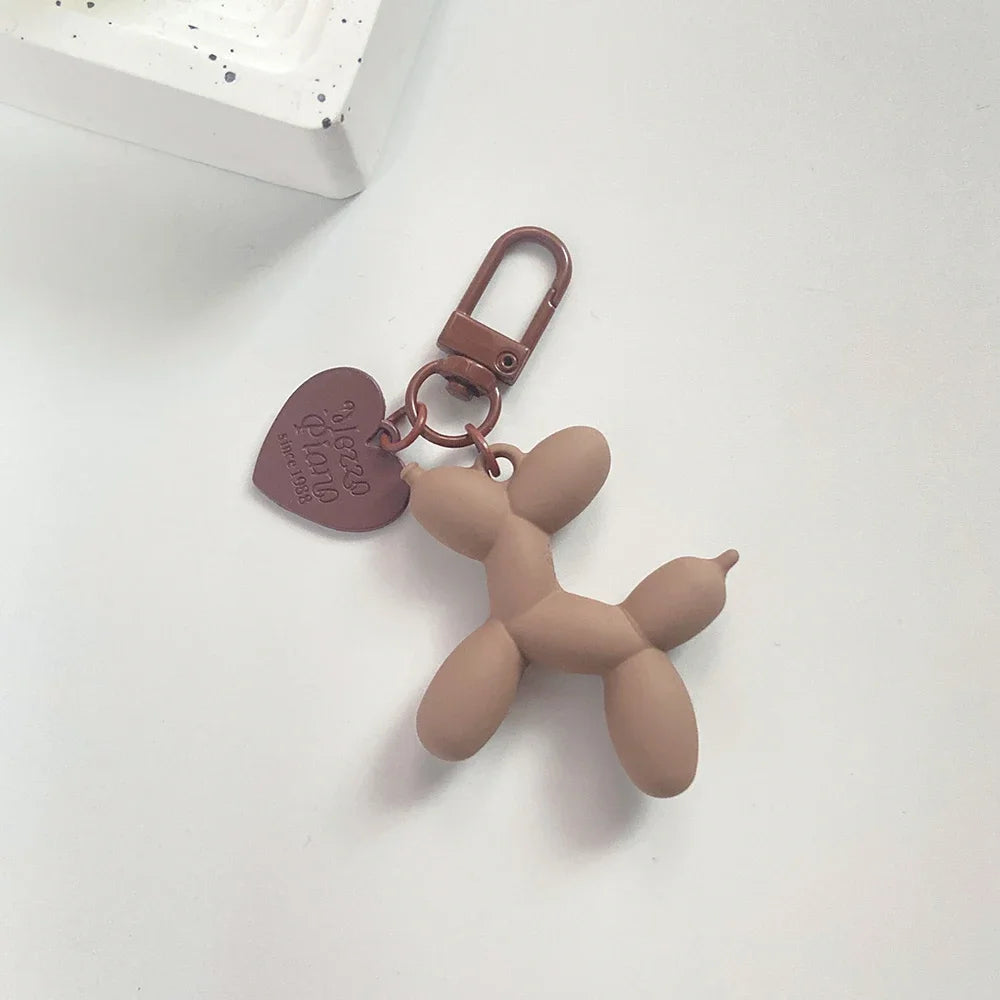 Breloc pentru femei 2025 - Adorabil câine balon Y2k brelocuri pentru geantă căței drăguți acrilic