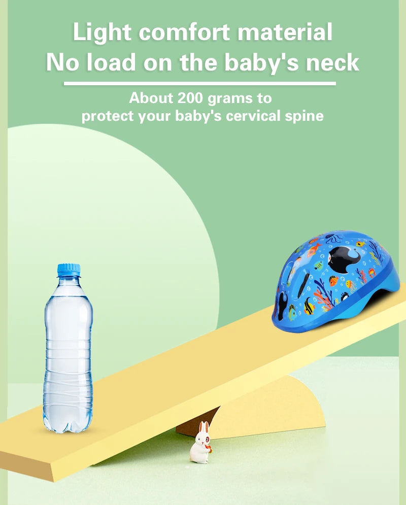 Bicycle/Skateboard Helmet for Kids Adjustable Helmet, Toddler Kids Ages 2-9 Boys Girls, Multi-Sport Safety Cycling Skating.