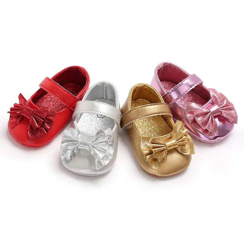 BabyStep Lauflernschuh Schleife - Weiche Sohle 10 Cm