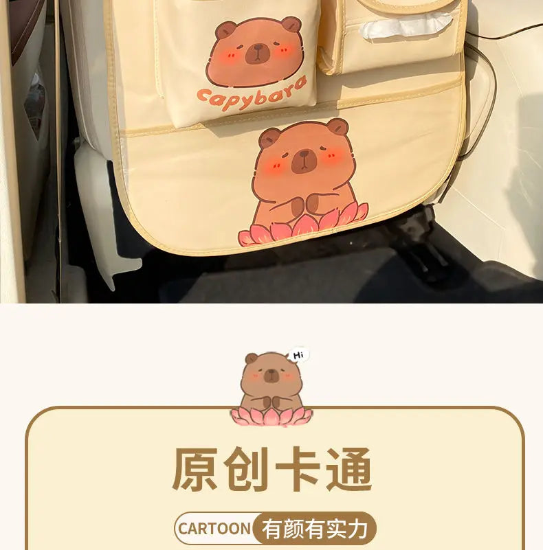 Car Seat Back Storage Bag Hanging Bag Multifunctional Storage Box Car Seat Back Storage Bag Car Interior Decoration Supplies