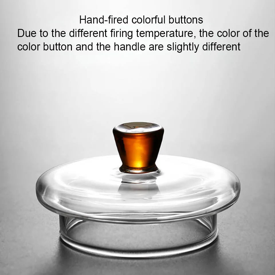 Japanese Teapot Glass Tea Pot With Infuser Tea Sets Teapots Glass Borosilicate Heat Resistant Glass Teapot Kettle Gaiwan Pu Erh