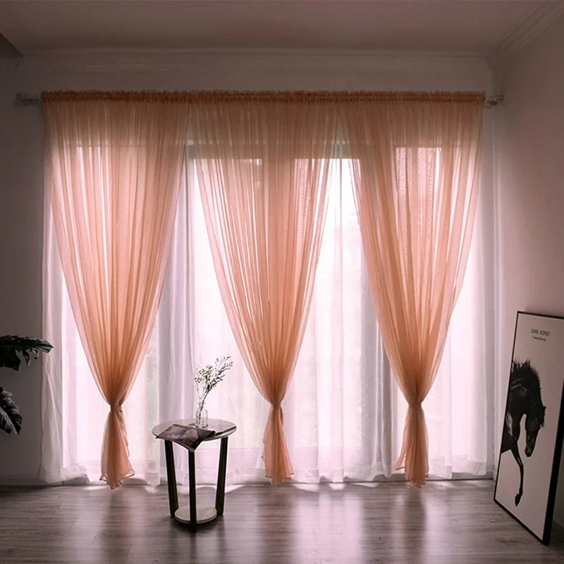 Zhejiang Vorhang Transparent - 100x200cm Polyester 1Stk