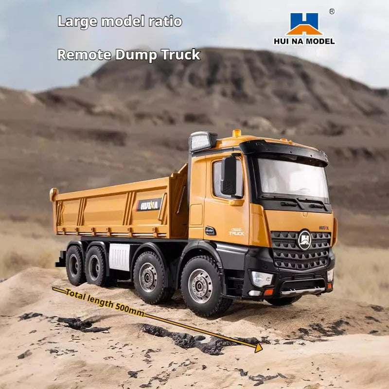 Camion basculant cu telecomandă YOQIDOLL 536 - 12 canale 1:14 8 roți