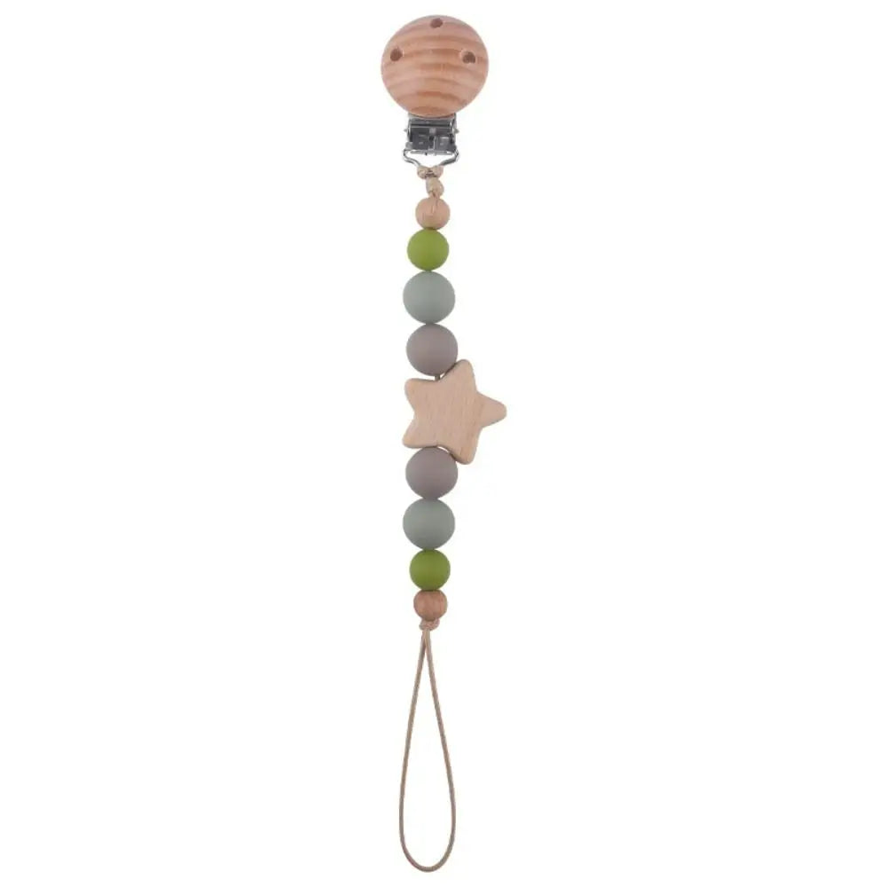Cute Silicone Baby Pacifier Clips Silicone Pacifier Chain Nipple Bracket Holder For Nipples Toddler Toys Baby Shower Gift